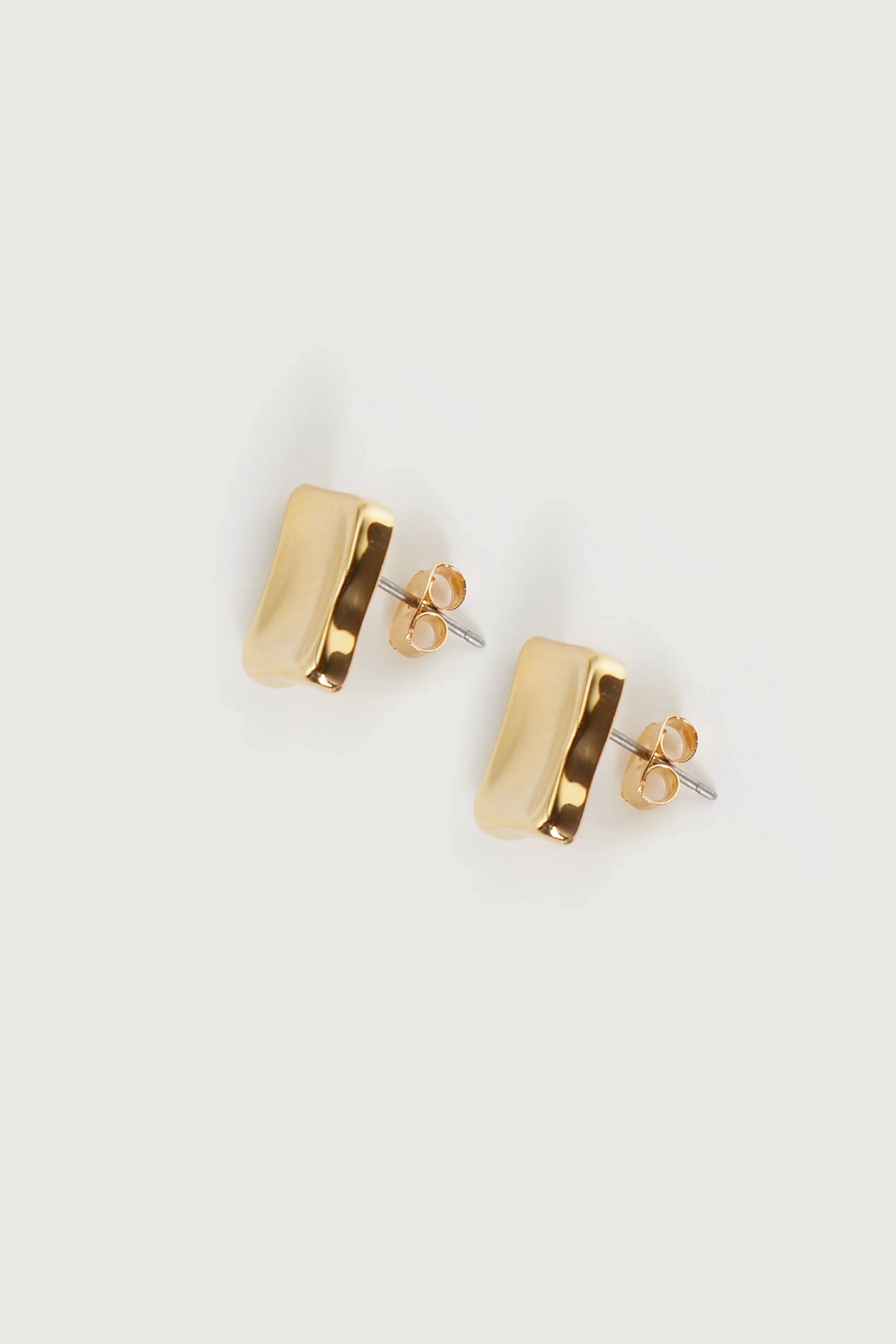 ABSTRACT SQUARE STUD EARRING