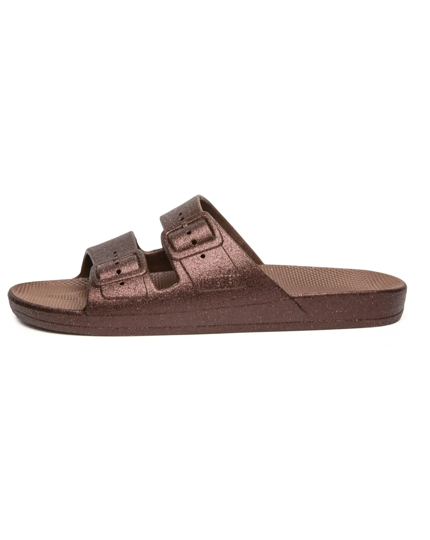 Adult Moses Sandal | Fancy Chocolate Glitter