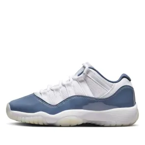 Air Jordan 11 Retro Low 'Diffused Blue' (GS) - White/Midnight Navy