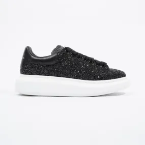 Alexander McQueen Oversized Sneaker Black Glitter EU 38 / UK 5