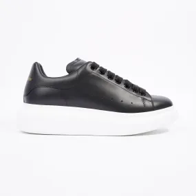 Alexander McQueen Womens Oversized Sneaker Black Leather EU 37.5 / UK 4.5