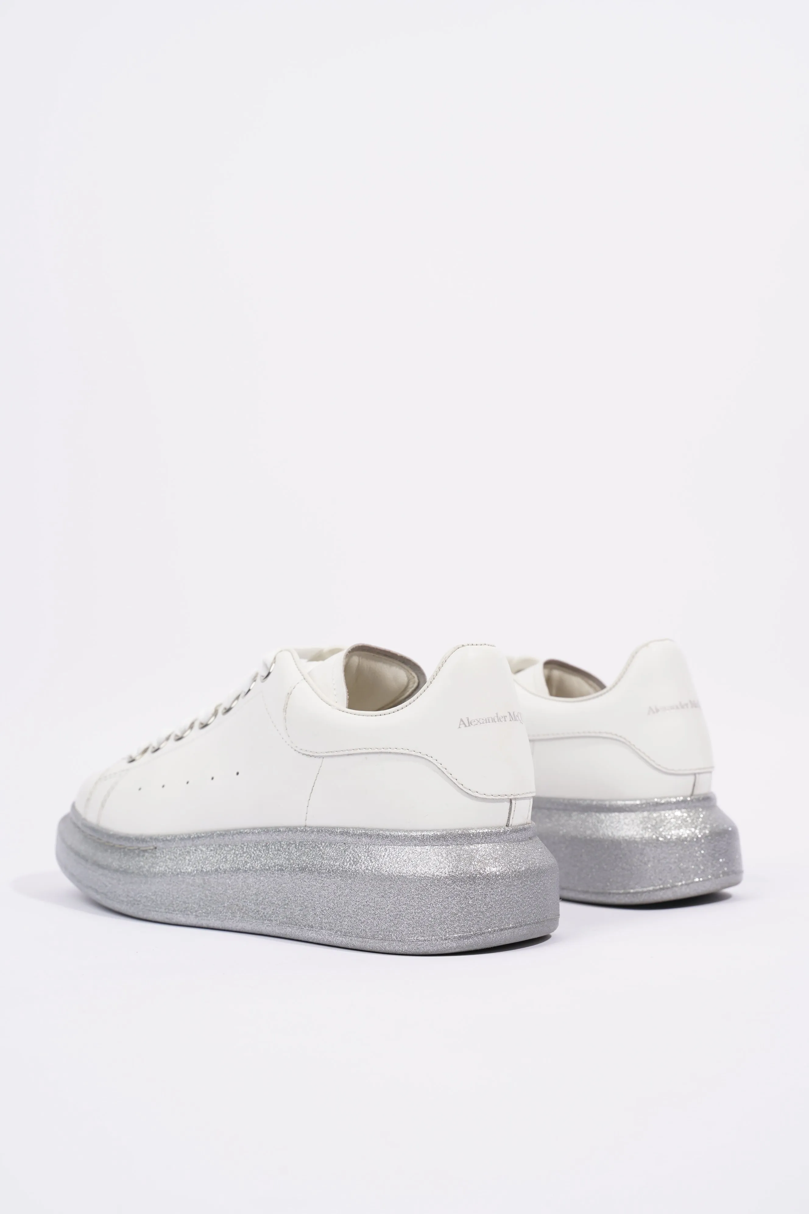 Alexander McQueen Womens Oversized Sneaker White / Grey Midsole EU 37 / UK 4