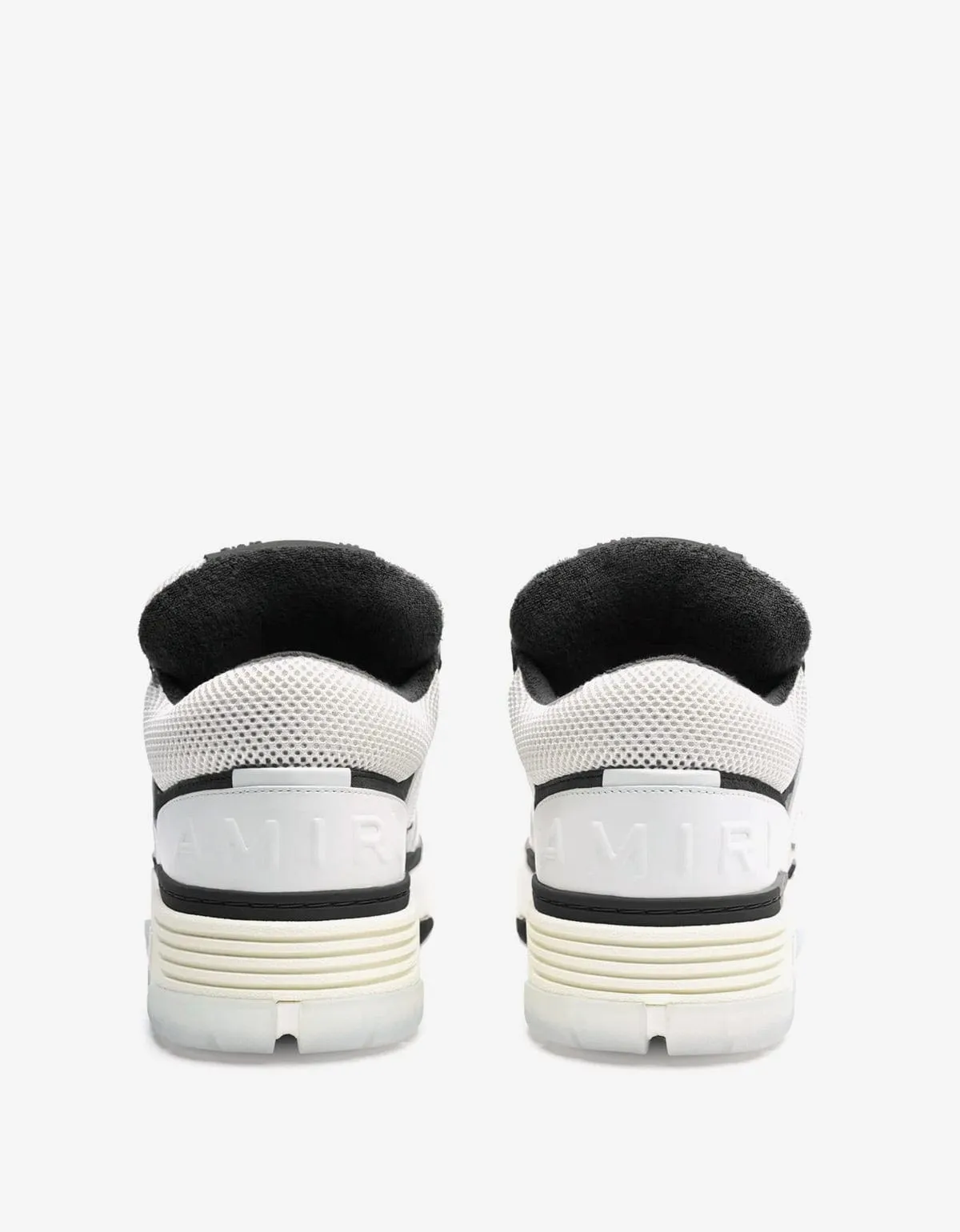 Amiri MA-1 White & Black Trainers