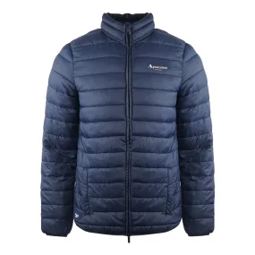 Aquascutum London Logo Navy Blue Active Jacket