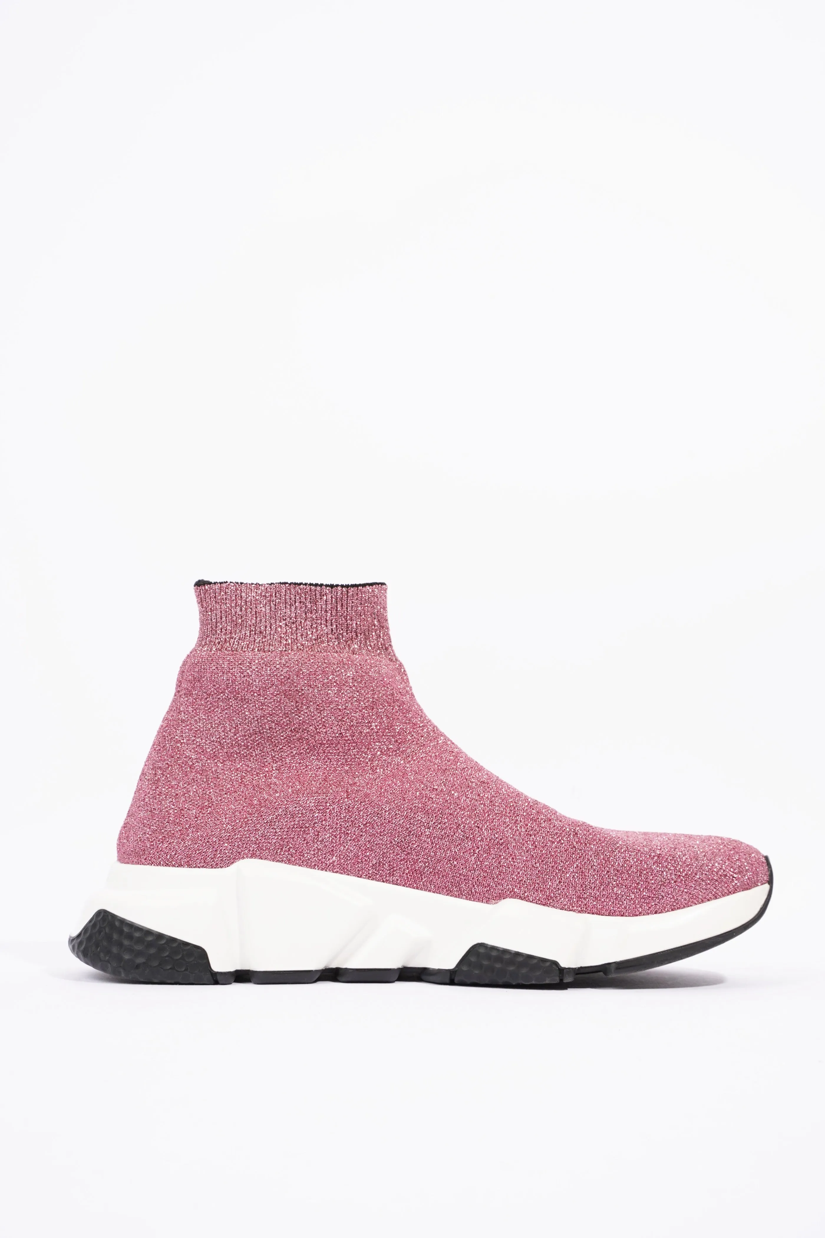 Balenciaga Womens Speed Pink Glitter EU 38 / UK 5