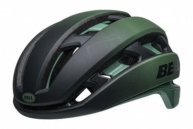 Bell XR Spherical Road Helmet (Matte/Gloss Greens Flare)