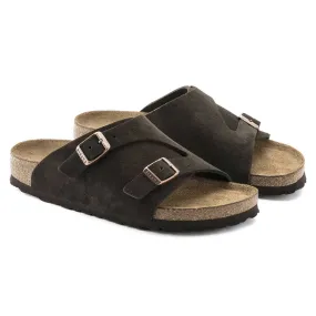 Birkenstock Zurich Suede Sandals Mocha