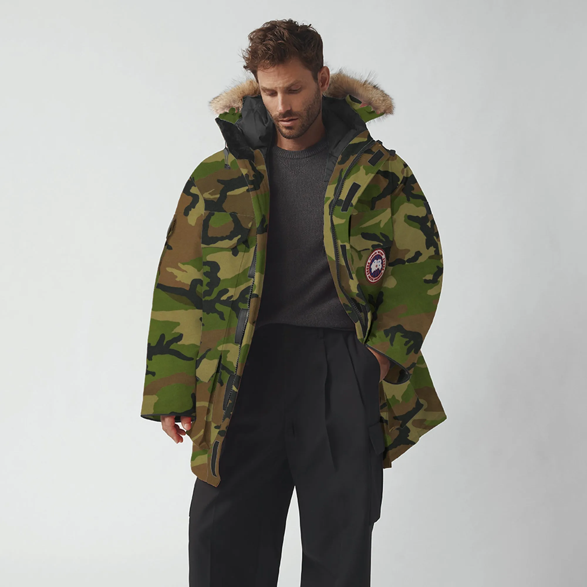 Canada Goose Mens Expedition Parka 'Print/Classic Camo'