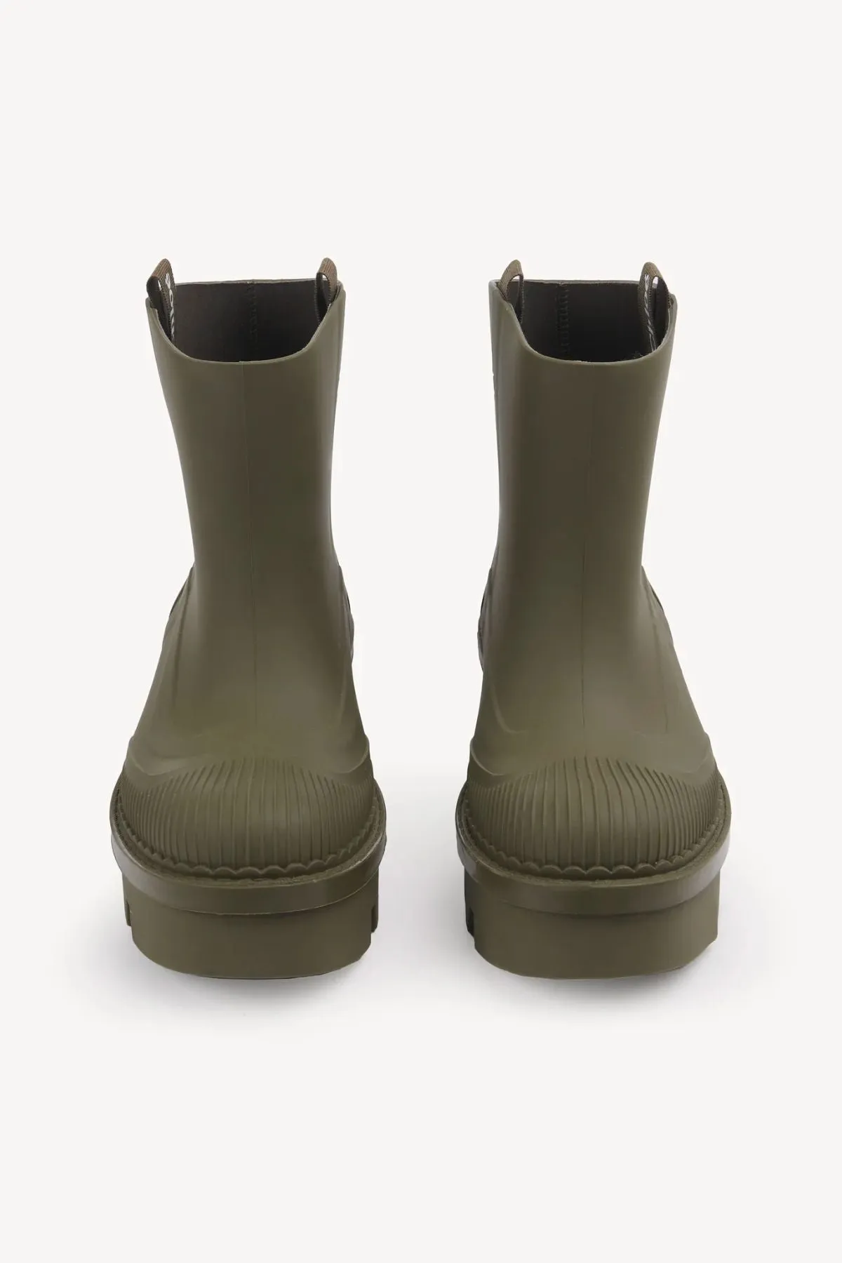 Chloé Raina Rubber Rain Boot - Grape Leaf