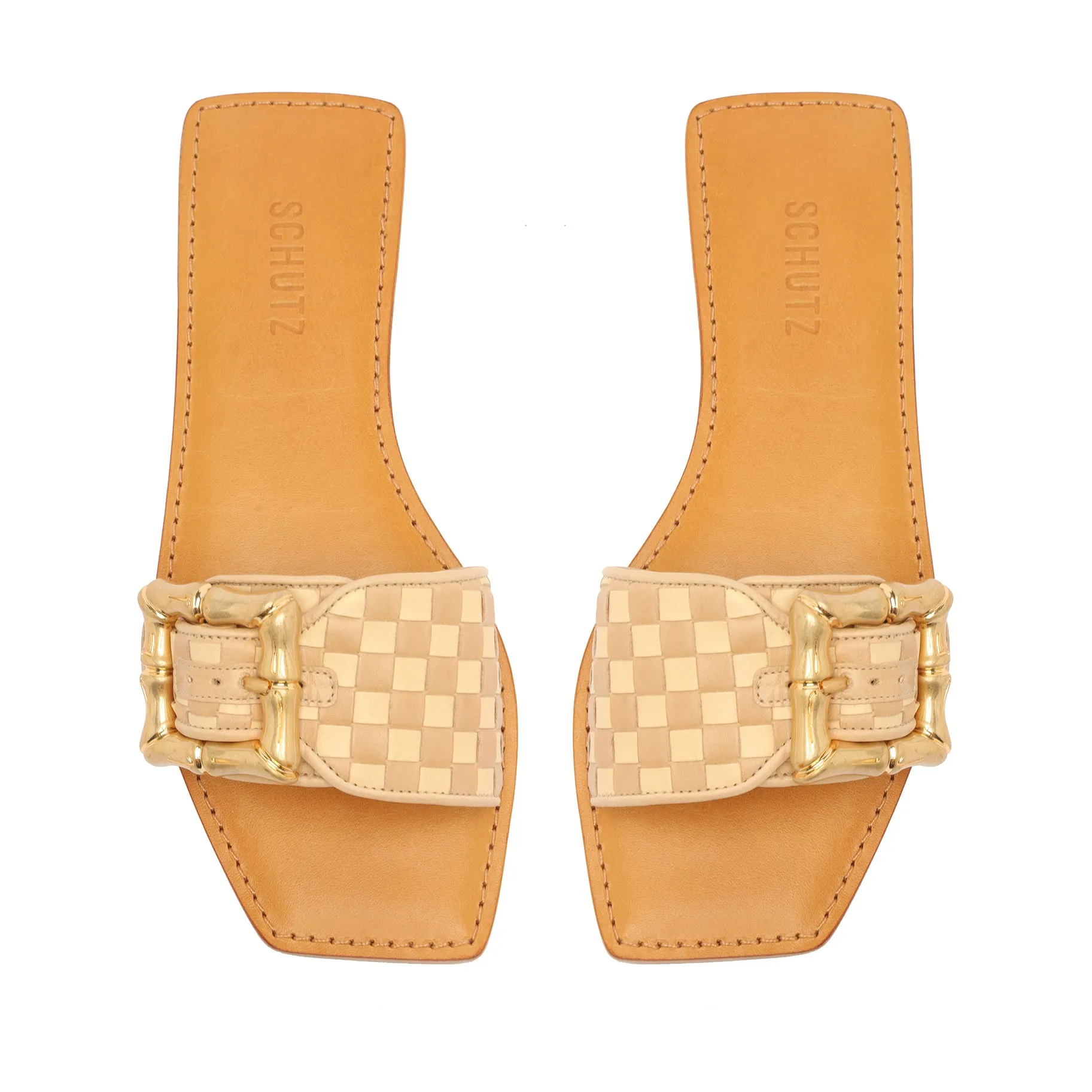 Enola Woven Leather Sandal