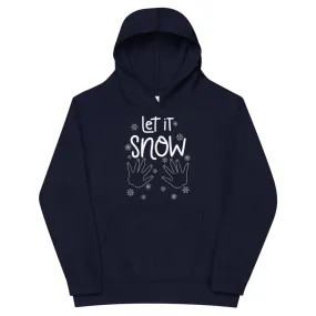 “Let It Snow” Kids Hoodie