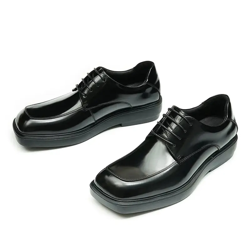 Men's Square-Toe Derby Shoes D23701