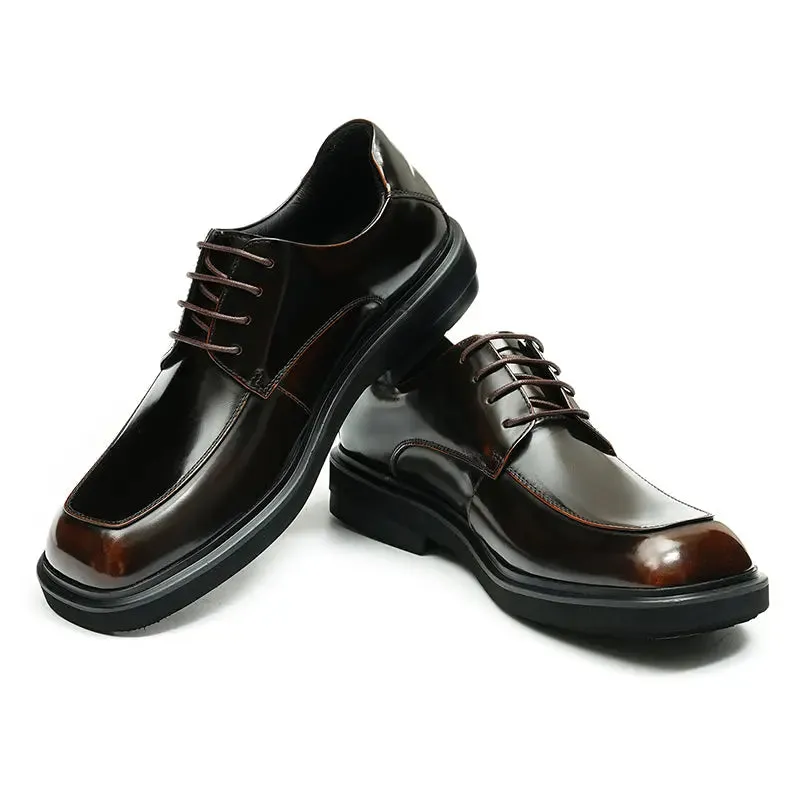 Men's Square-Toe Derby Shoes D23701