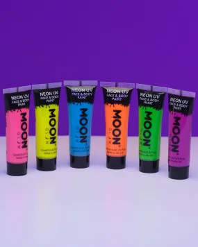 (Package Of 6) Radio Active Body Paint