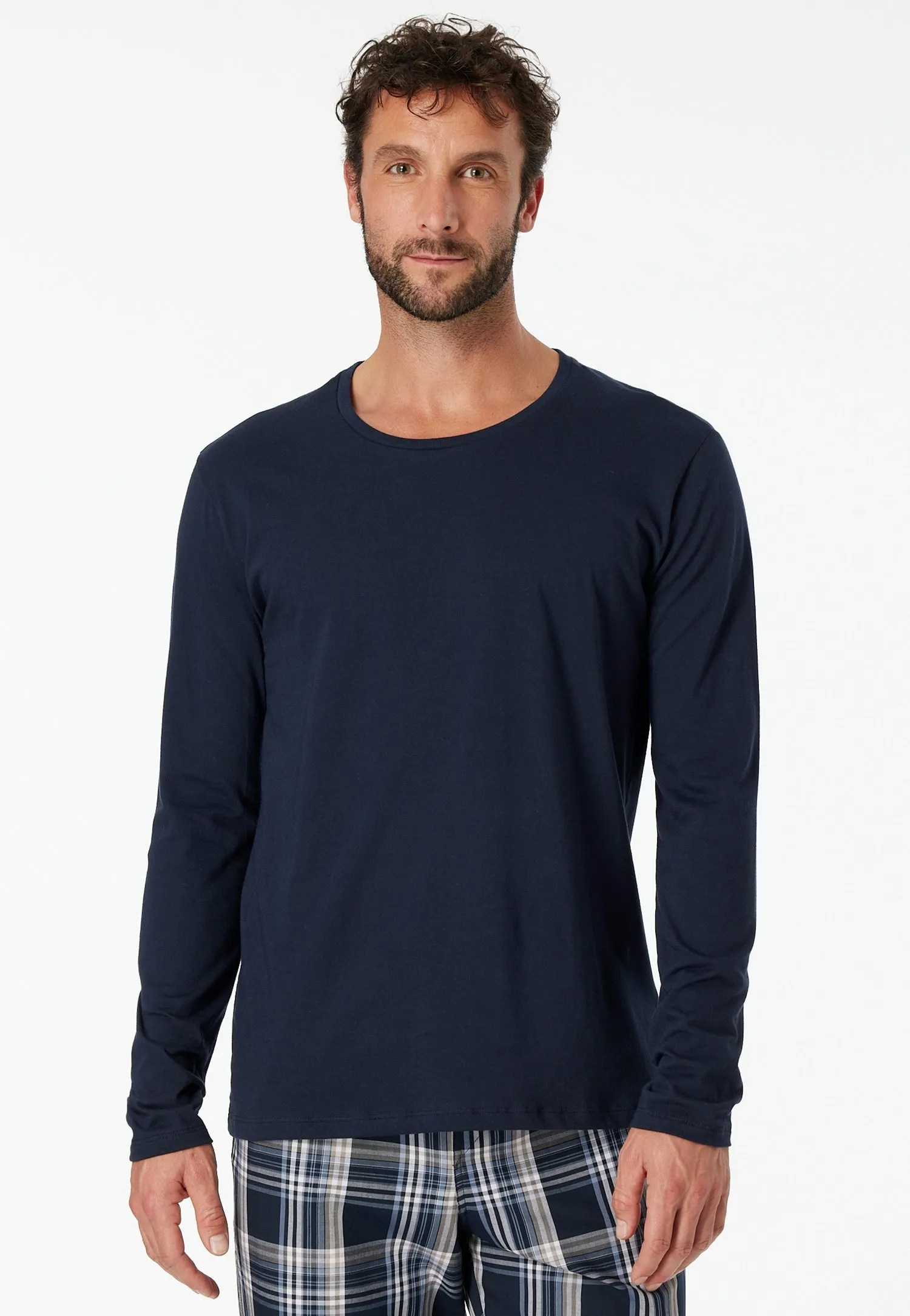 Schiesser - Mix & Relax - Round Neck - Long Sleeve Shirt