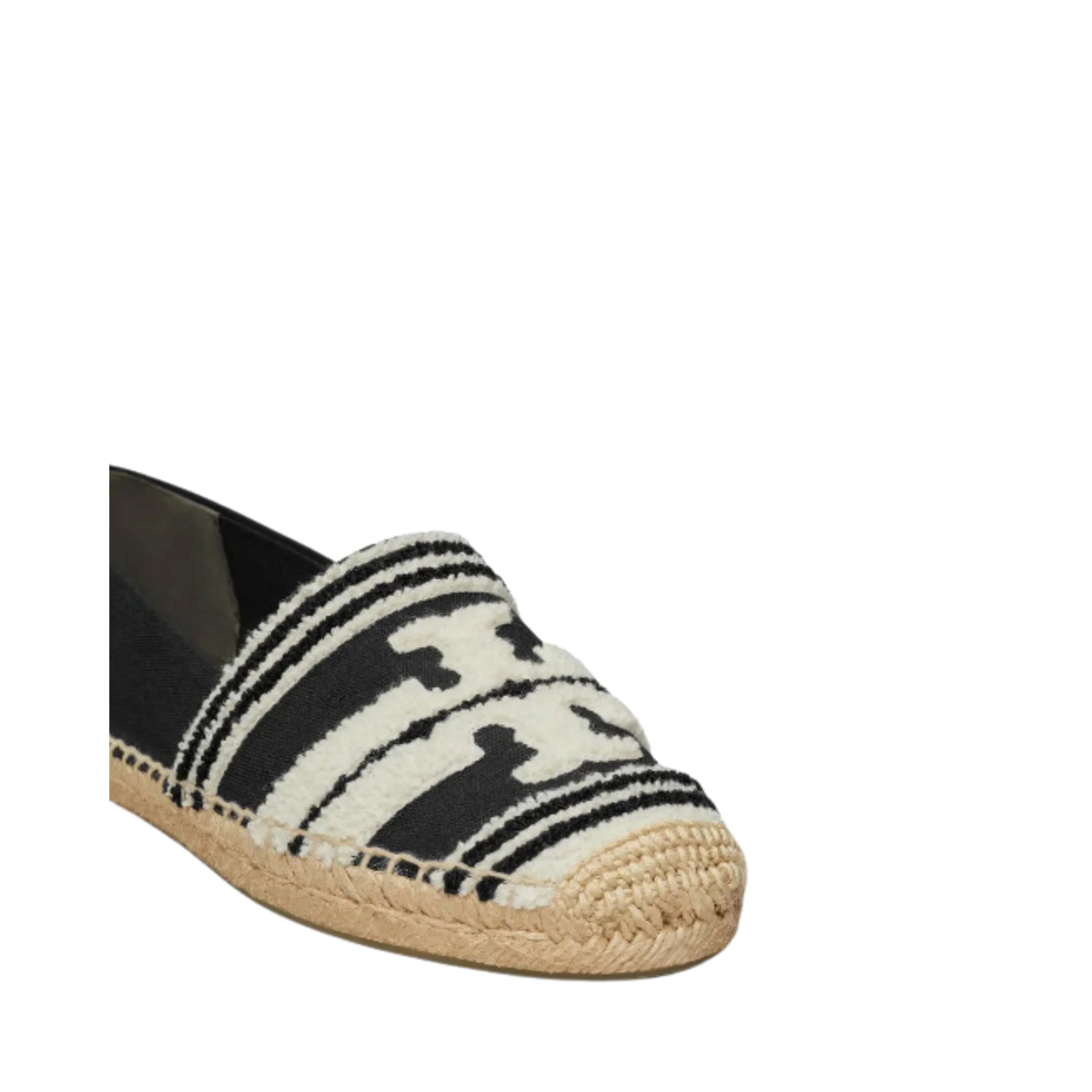 Tory Burch Double T Espadrille - Nero