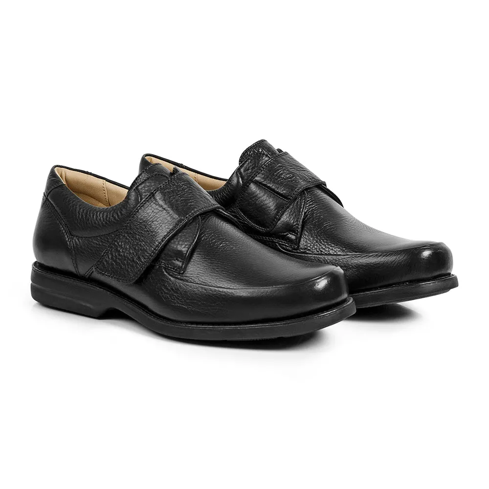 Troy PlainToe Velcro Black