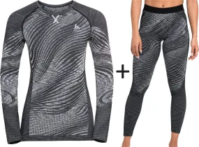 Women's ODLO Blackcomb Eco Warm Base Layer COMBO