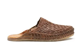 Woven City Slipper in Walnut